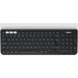 Logitech K780 Multi-Device Wireless Keyboard toetsenbord Universeel RF-draadloos + Bluetooth QWERTY US International Grijs, Wit