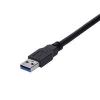 StarTech.com 1m SuperSpeed USB 3.0 Verlengkabel A naar A Zwart M/F - thumbnail