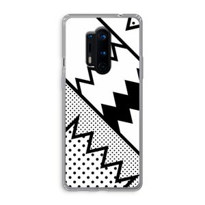 Pop Art #5: OnePlus 8 Pro Transparant Hoesje