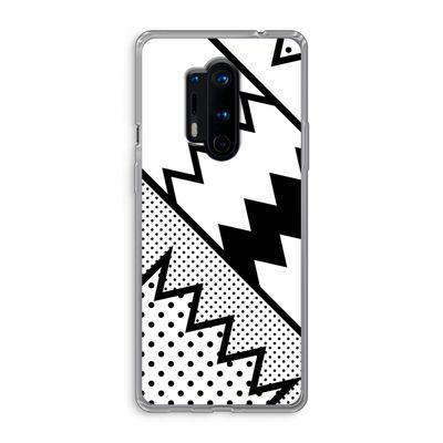 Pop Art #5: OnePlus 8 Pro Transparant Hoesje