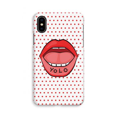 Yolo Denise: iPhone Xs Volledig Geprint Hoesje