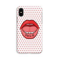 Yolo Denise: iPhone Xs Volledig Geprint Hoesje