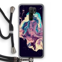 Cosmic Silence: Xiaomi Redmi 9 Transparant Hoesje met koord