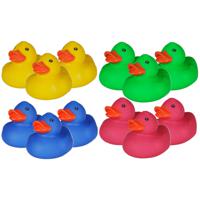 Rubber badeendjes - 20x stuks - badkamer fun artikelen - size 5 cm - kunststof