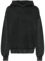 MISBHV hoodie en coton à logo imprimé - Noir