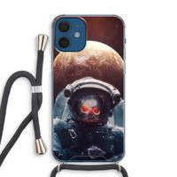 Voyager: iPhone 12 mini Transparant Hoesje met koord