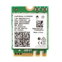 Intel Wi-Fi 6 AX200 Intel Wi-Fi 6 AX200