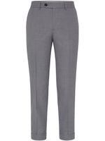 Brunello Cucinelli pantalon de costume à taille mi-haute - Gris - thumbnail