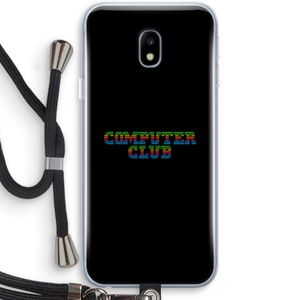 Retro: Samsung Galaxy J3 (2017) Transparant Hoesje met koord
