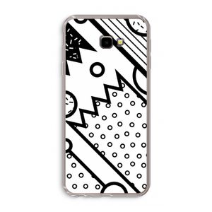 Pop Art #4: Samsung Galaxy J4 Plus Transparant Hoesje