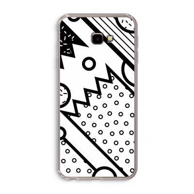 Pop Art #4: Samsung Galaxy J4 Plus Transparant Hoesje