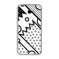 Pop Art #4: Samsung Galaxy J4 Plus Transparant Hoesje
