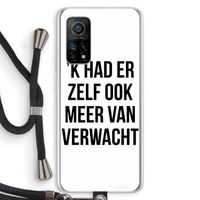 Meer verwacht: Xiaomi Mi 10T 5G Transparant Hoesje met koord