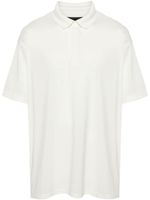 Y-3 piqué cotton polo shirt - Blanc