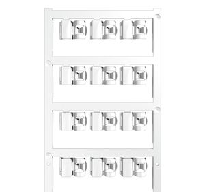 Weidmüller 1062000000 SFC 2.5/12 MC NE WS Kabelmarkeringdrager Montagemethode: Vastklemmen Markeringsvlak: 5.80 x 12 mm Wit Aantal markeringen: 120 120 stuk(s)