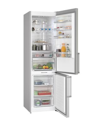 Siemens iQ500 KG39NAIBT koel-vriescombinatie Vrijstaand 363 l B Roestvrijstaal Siemens iQ500 KG39NAIBT koel-vriescombinatie Vrijstaand 363 l B Roestvrijstaal