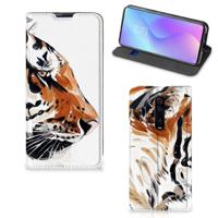 Bookcase Xiaomi Redmi K20 Pro Watercolor Tiger
