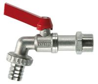 GARDENA 07332-20 Kogeltapkraan 1/2 (12.5 mm) Slangaansluiting 13 mm (1/2) Ø Zilver, Rood