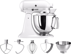 KitchenAid Artisan keukenmachine 300 W 4,8 l Wit