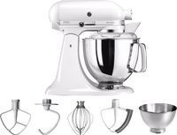 KitchenAid Artisan keukenmachine 300 W 4,8 l Wit - thumbnail