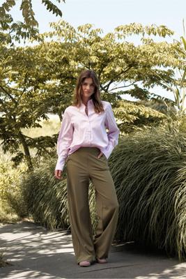 Lexie LONG bonded trousers - earth - 13154