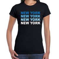 New York / USA t-shirt zwart voor dames