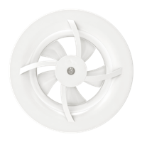 Vent-axia - Solara - Badkamerventilator Ø 100/125mm - Vocht- En Bewegingssensor - Nalooptimer - Wit