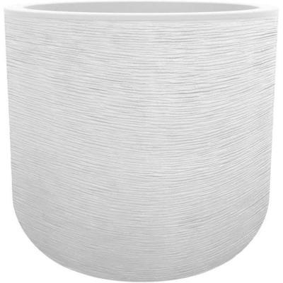 EDA PLASTIQUE - Ronde pot 50 cm Graphit'Up - 67 L - Gekalkt wit