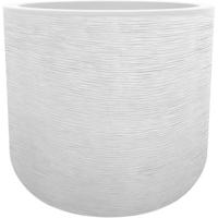 EDA PLASTIQUE - Ronde pot 50 cm Graphit'Up - 67 L - Gekalkt wit