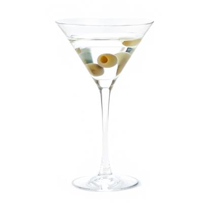 MPDrink Martiniglas - SAN kunststof - 27 cl - onbreekbaar - herbruikbaar - cocktailglazen