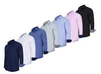 Cappuccino Italia - Heren Overhemden Stretch Overhemd Milano