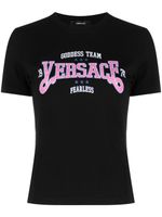 Versace t-shirt à logo imprimé - Noir - thumbnail