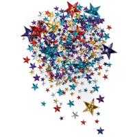 Festival gezicht steentjes - multi kleur - glitter sterretjes - strass- plaksterretjes