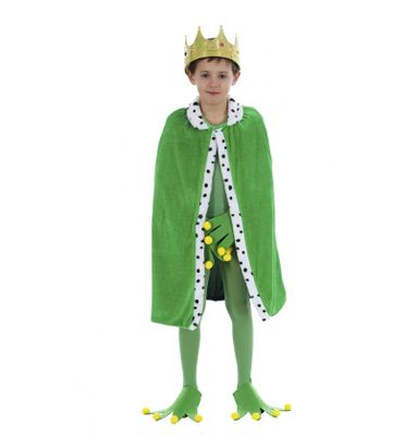 Koning Kikker Verkleed Set Kind