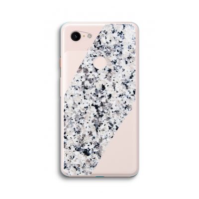Gespikkelde marmer: Google Pixel 3 XL Transparant Hoesje