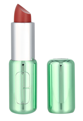 Clinique Pop Longwear Shine Lipstick 17 Latte Pop - Mat Lippenstift 3.9 g Dames