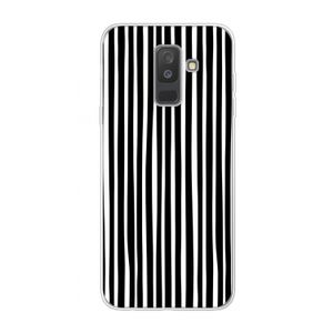 Stripes: Samsung Galaxy A6 Plus (2018) Transparant Hoesje
