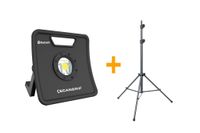 Scangrip Dimbare Bouwlamp Nova 12000 lumen 6000K inclusief standaard 3 meter hoog 49.0216 Scangrip Dimbare Bouwlamp Nova 12000 lumen 6000K inclusief standaard 3 meter hoog 49.0216