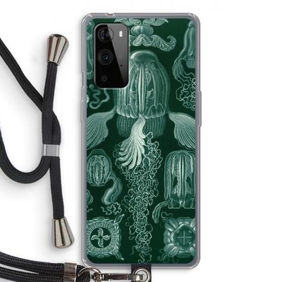 Haeckel Cubomedusae: OnePlus 9 Pro Transparant Hoesje met koord