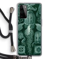 Haeckel Cubomedusae: OnePlus 9 Pro Transparant Hoesje met koord