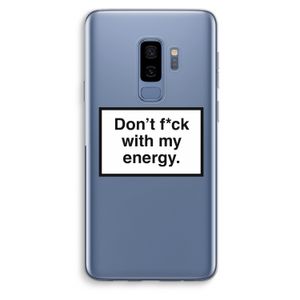 My energy: Samsung Galaxy S9 Plus Transparant Hoesje