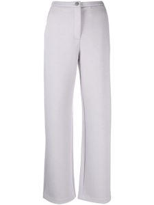 Emporio Armani pantalon à logo - Violet