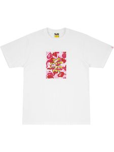 A BATHING APE® x Anti Social Social Club t-shirt imprimé - Blanc