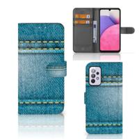 Samsung Galaxy A33 5G | Wallet Case | met Pasjes | Jeans