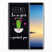 Samsung Galaxy Note 8 Telefoonhoesje met Naam Cactus Glad