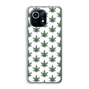 Weed: Xiaomi Mi 11 Transparant Hoesje