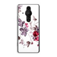 Mooie bloemen: Sony Xperia Pro-I Transparant Hoesje