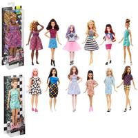 Barbie Mattel fashionistas pop #213, blond met gestreepte top, r