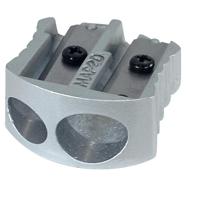 Maped potloodslijper Classic, 2 gaats, uit metaal