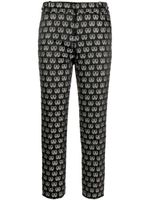 Gucci Pre-Owned pantalon court à motif monogrammé (années 2010) - Noir